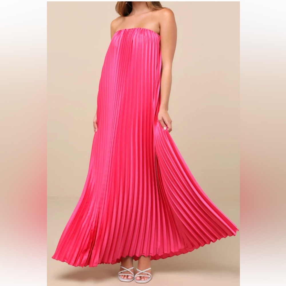 Lulus Dress XL Formal Pink - Picture 5 of 13